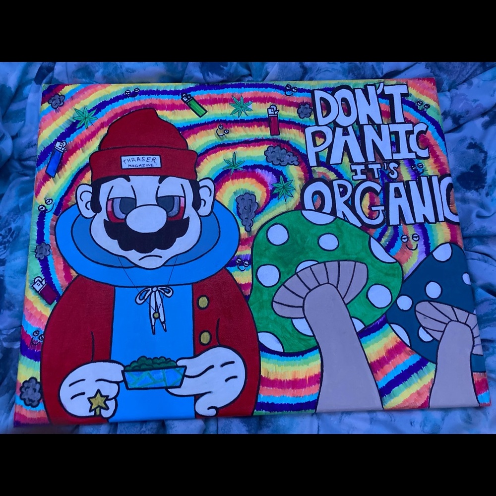 Hand painted !
